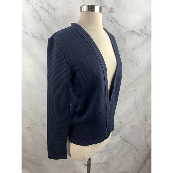 Scotch & Soda Maison Scotch Cardigan Sweater Jacket Sz 1 Xs Ribbed Open Front - Picture 6 of 10